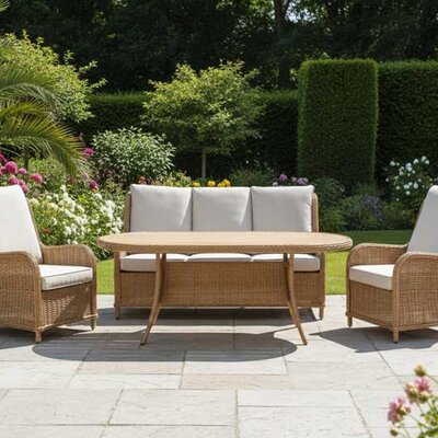 Ratan baštenska garnitura Palmera