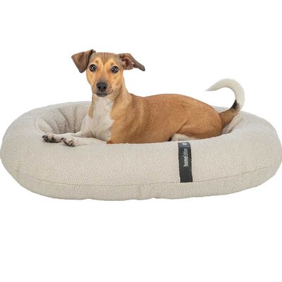Ovalni ortopedski krevet za pse 95cm CityStyle Vital cream Trixie 373011