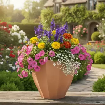 Saksija za cveće Prosperplast Rona 40cm Terakota