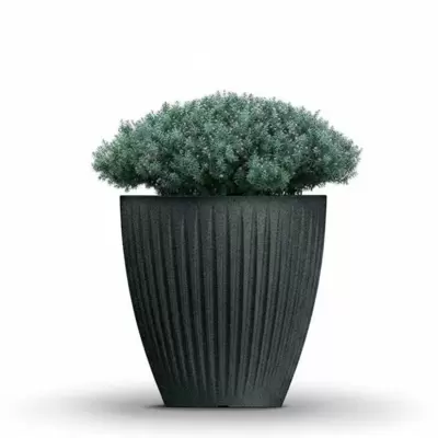 Saksija za cveće Prosperplast Latia 40cm Antracit