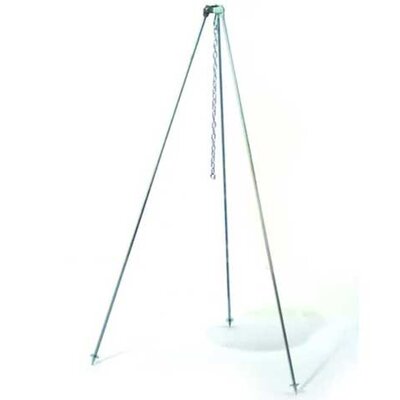 Sklopivi tronožac za kotlić Sa lancem 1.2m