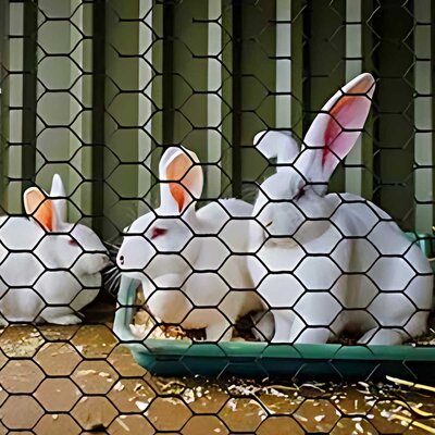 Plastificirano heksagonalno pletivo Okce: 13mm Žica: 0.75mm - Rolna 25 x 1 m