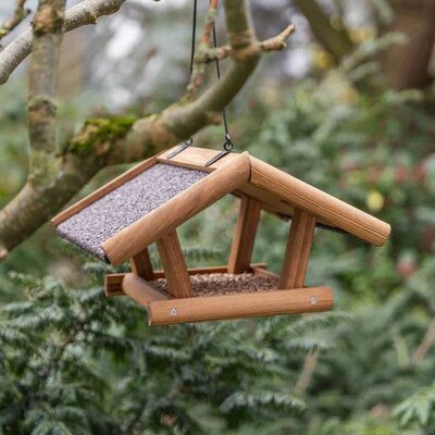 Hranilica za divlje ptice Drvena kućica natur Trixie 55680