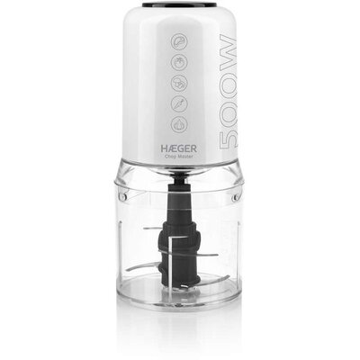 Haeger Chop Master Kuhinjska seckalica 0,5l 500W sa 4 sečiva Bela