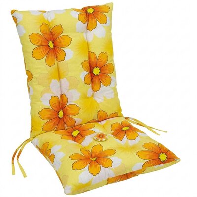 Jastuk Za Stolicu Sa Naslonom 1 kom. 40x80 cm HAPPY FLOWERS