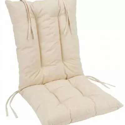 Jastuk Za Stolicu Sa Naslonom 1 kom. 40x80 cm IVORY