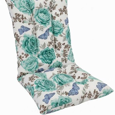 Jastuk Za Stolicu Sa Naslonom 1 kom. 45x90 cm BLUE ROSES