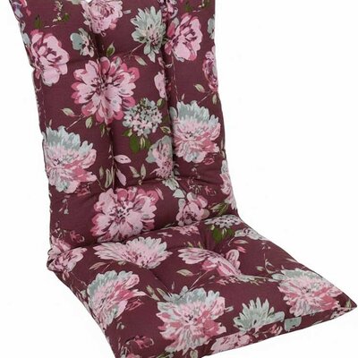 Jastuk Za Stolicu Sa Naslonom 1 kom. 45x90 cm BORDEAUX RETRO