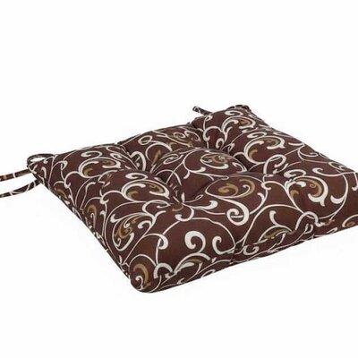 Jastuk Za Stolicu - Sedalica 1 kom. 40x40 cm BROWN ORNAMENT