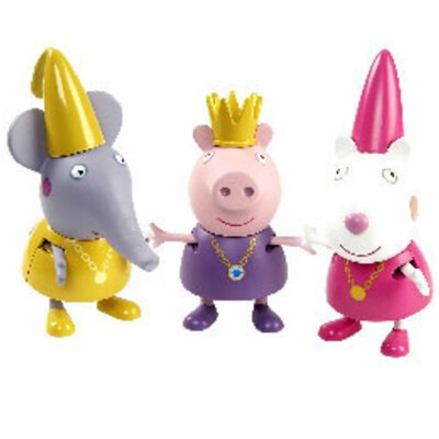 ToyOptions Pepa Prase: dvorske dame Emili Slonica i Suzi Ovca TO3016