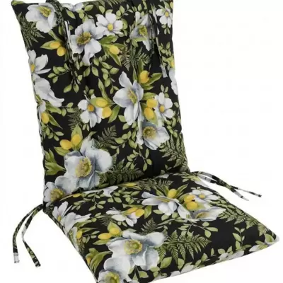 Jastuk Za Stolicu Sa Naslonom 1 kom. 45x90 cm WHITE NIGHT