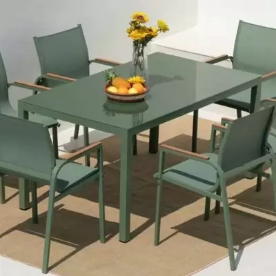 Baštenski set Olive sa 6 stolica – Klasik za porodična okupljanja