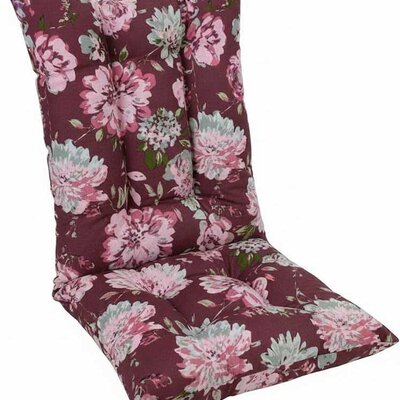 Jastuk Za Stolicu Sa Naslonom 1 kom. 50x100 cm BORDEAUX RETRO
