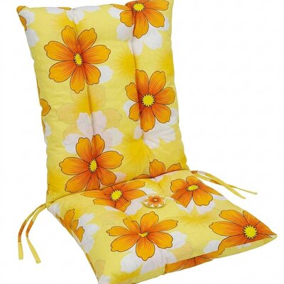 Jastuk Za Stolicu Sa Naslonom 1 kom. 50x100 cm HAPPY FLOWERS