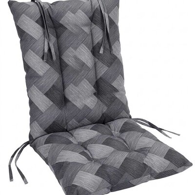 Jastuk Za Stolicu Sa Naslonom 1 kom. 50x100 cm TRICOT-BL