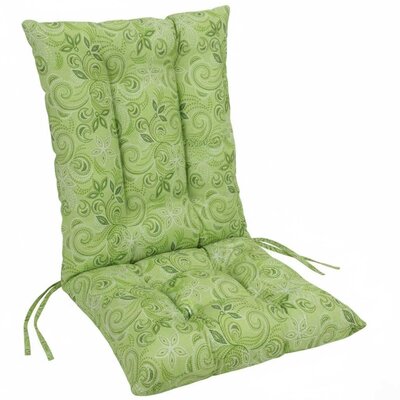 Jastuk Za Stolicu Sa Naslonom 1 kom. 60x120 cm FRESH GREEN