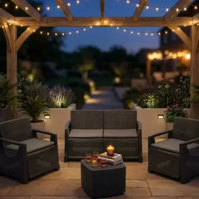 Baštenski set Bellagio – Italijanski stil i udobnost za vašu oazu