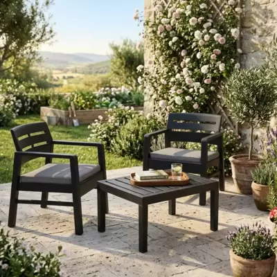 Baštenski set sa jastucima Lombok – Vaša mala tropska oaza