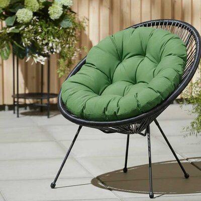 Jastuk za ovalnu baštensku stolicu - fotelju 110x90cm GREEN