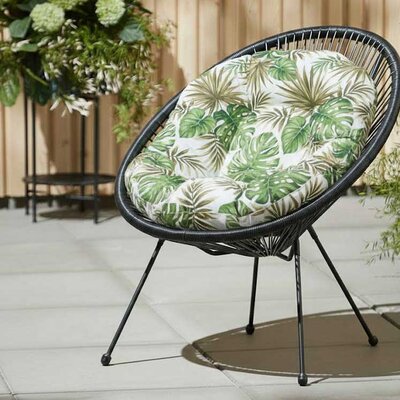 Jastuk za ovalnu baštensku stolicu - fotelju 110x90cm JUNGLE