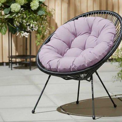 Jastuk za ovalnu baštensku stolicu - fotelju 110x90cm LILA