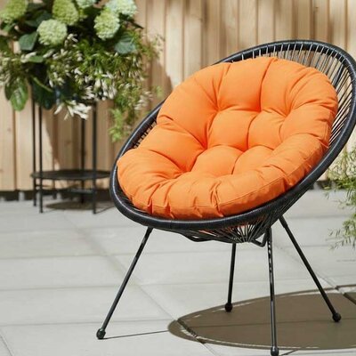 Jastuk za ovalnu baštensku stolicu - fotelju 110x90cm ORANGE