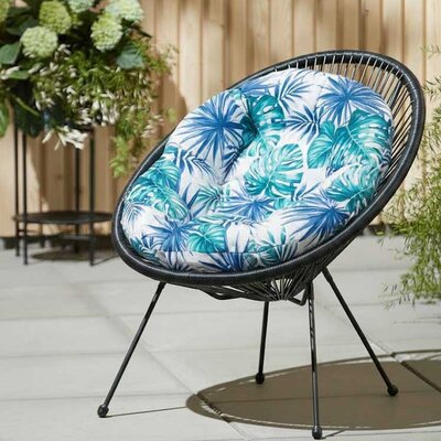 Jastuk za ovalnu baštensku stolicu - fotelju 110x90cm TROPICAL