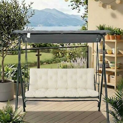 Jastuk za Baštensku Ljuljašku 135x55x55 cm IVORY