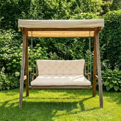 Jastuk za Baštensku Ljuljašku 135x55x55 cm IVORY