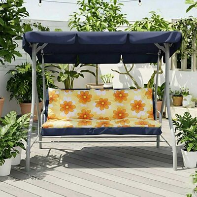 Jastuk za Baštensku Ljuljašku 155x60x60 cm HAPPY FLOWERS