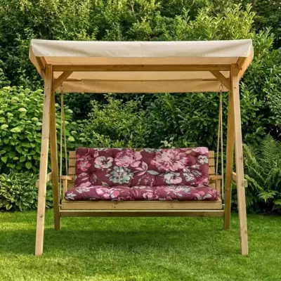 Jastuk za Baštensku Ljuljašku 155x60x60 cm BORDEAUX RETRO