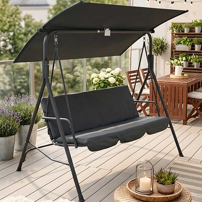 Ljuljaška Za Terasu i Dvorište Lebenese Black 