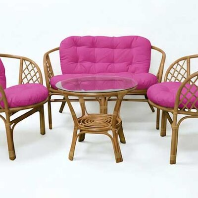 Jastuci za bambus ratan garnituru Bahama CIKLAMA