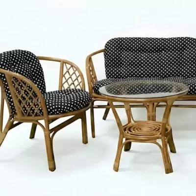 Jastuci za bambus ratan garnituru Bahama POLKA DOTS