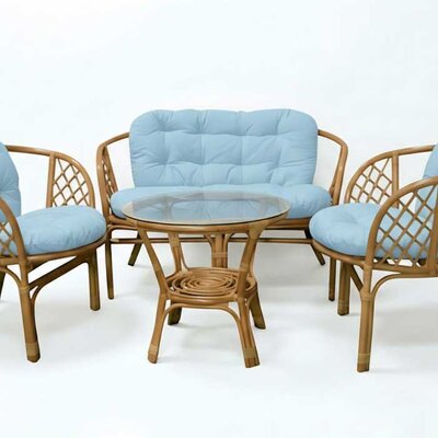 Jastuci za bambus ratan garnituru Bahama SKY BLUE