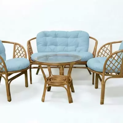 Jastuci za bambus ratan garnituru Bahama SKY BLUE