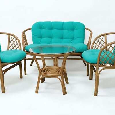 Jastuci za bambus ratan garnituru Bahama TURQUOISE