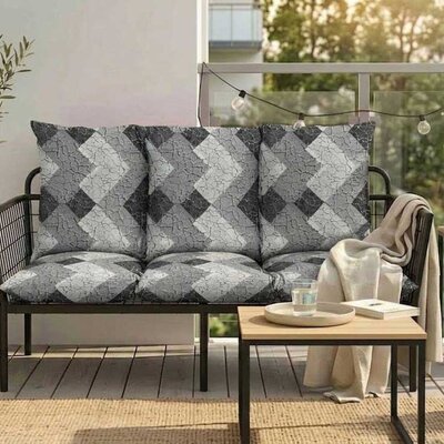 Jastuk Za BaštenskI Dvosed 100x50x50 cm GREY STONE