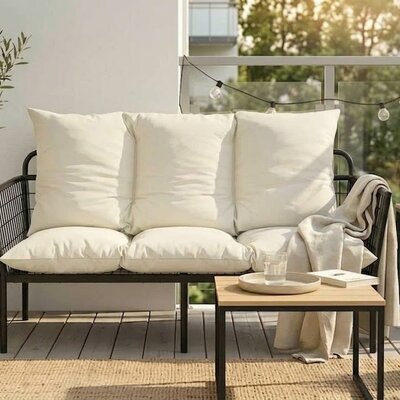 Jastuk Za BaštenskI Dvosed 100x50x50 cm IVORY