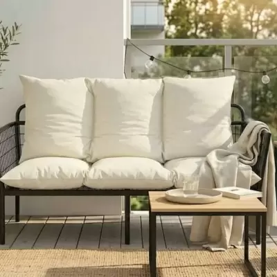 Jastuk Za BaštenskI Dvosed 100x50x50 cm IVORY