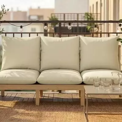 Jastuk Za BaštenskI Dvosed 120x50x50 cm BEIGE