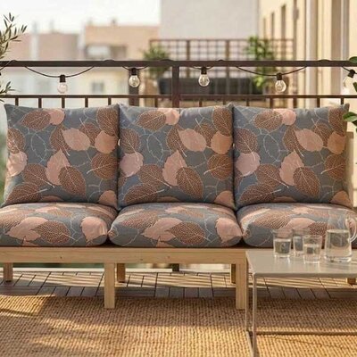 Jastuk Za BaštenskI Dvosed 120x50x50 cm LEAVES