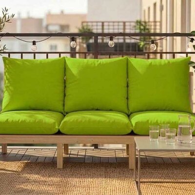 Jastuk Za BaštenskI Dvosed 120x50x50 cm LIME