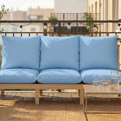 Jastuk Za BaštenskI Dvosed 120x50x50 cm SKY BLUE