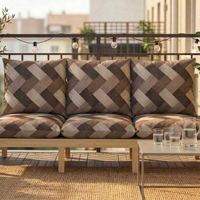 Jastuk Za BaštenskI Dvosed 120x50x50 cm TRICOT-BR