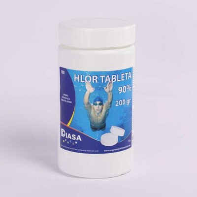 Hlor tablete za tretman vode u bazenima 5x200g Diasa 1kg