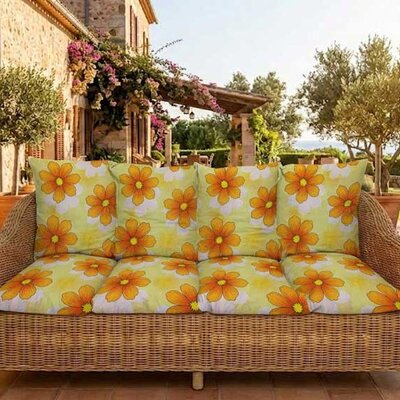 Jastuk Za BaštenskI Trosed 150x50x50 cm HAPPY FLOWERS