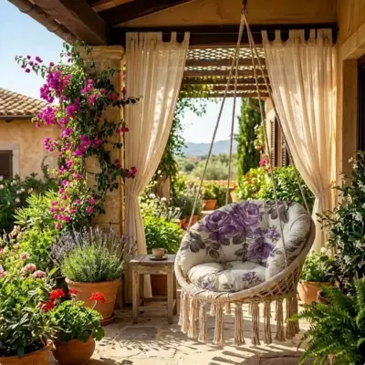 Jastuci za Makrame ljuljašku VIOLET GARDEN
