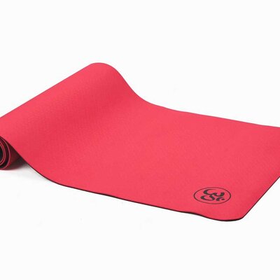 Fitness i joga prostirka Orion TPE 183 x 61 x 0,6 cm Malina