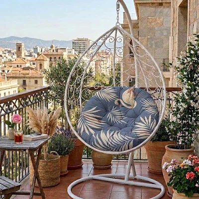 Jastuk 120cm Za Gnezdo Baštensku Ljuljašku FLAMINGO-B